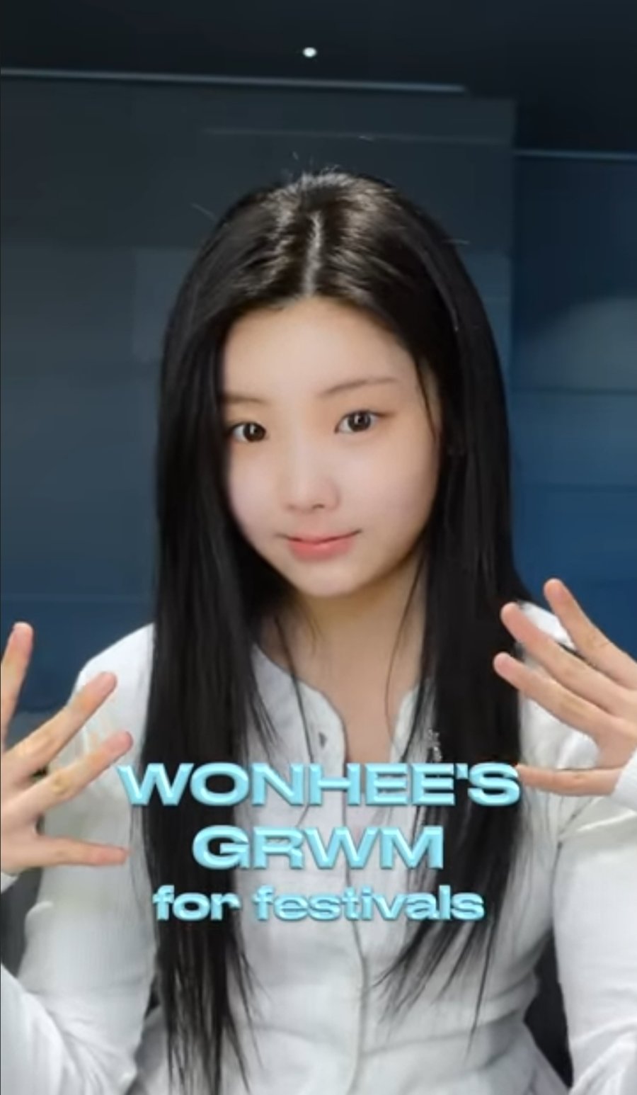 걸그룹 메이크업 전 & 후 샷