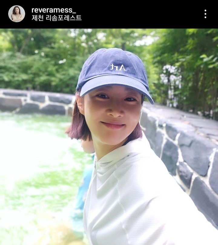근황샷 올린 강소라 인스타