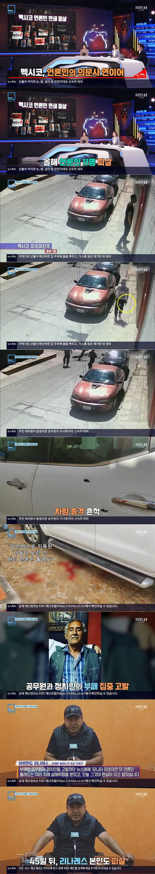 멕시코 언론인 연쇄 피살