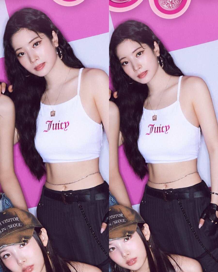 트와이스 다현 복근 ㄷㄷ